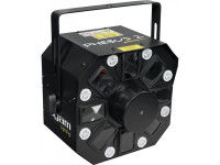 Algam Lighting PHEBUS 2 Projetor laser LED 3 em 1 combinado - derby, strobe e laser Algam Lighting PHEBUS 2 Projetor laser LED 3 em 1 combinado - derby, strobe e laser